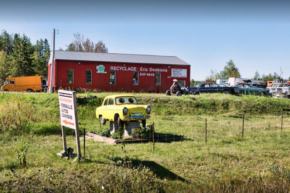 recyclage recuperation remorquage vehicule auto voiture pointe bleue mashteuiatsh droite